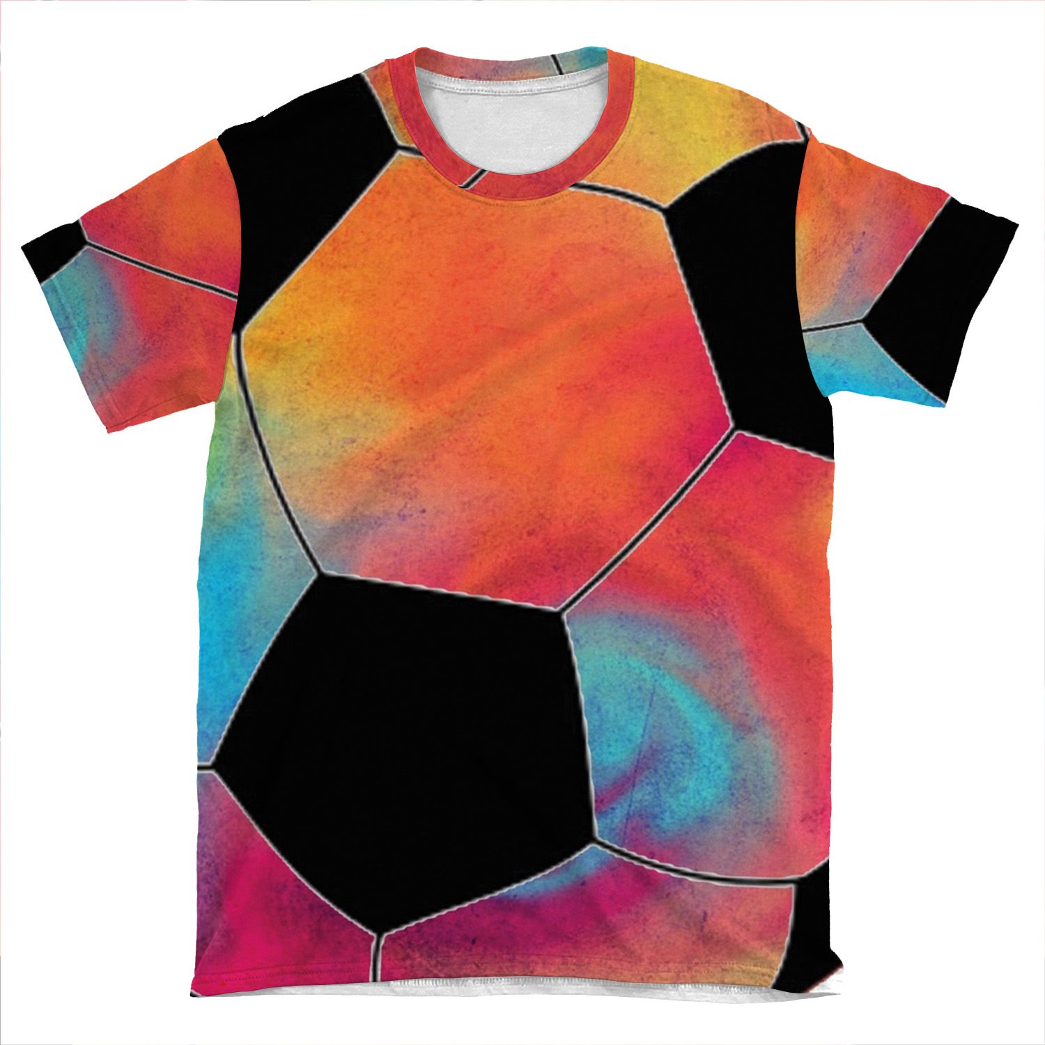 Soccer Ball #4 AOP T-shirt Tee