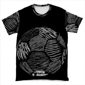 Soccer Ball AOP T-shirt Tee