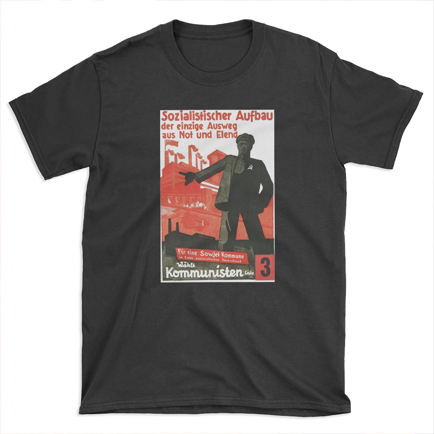 Socialist Construction T-shirt Tee