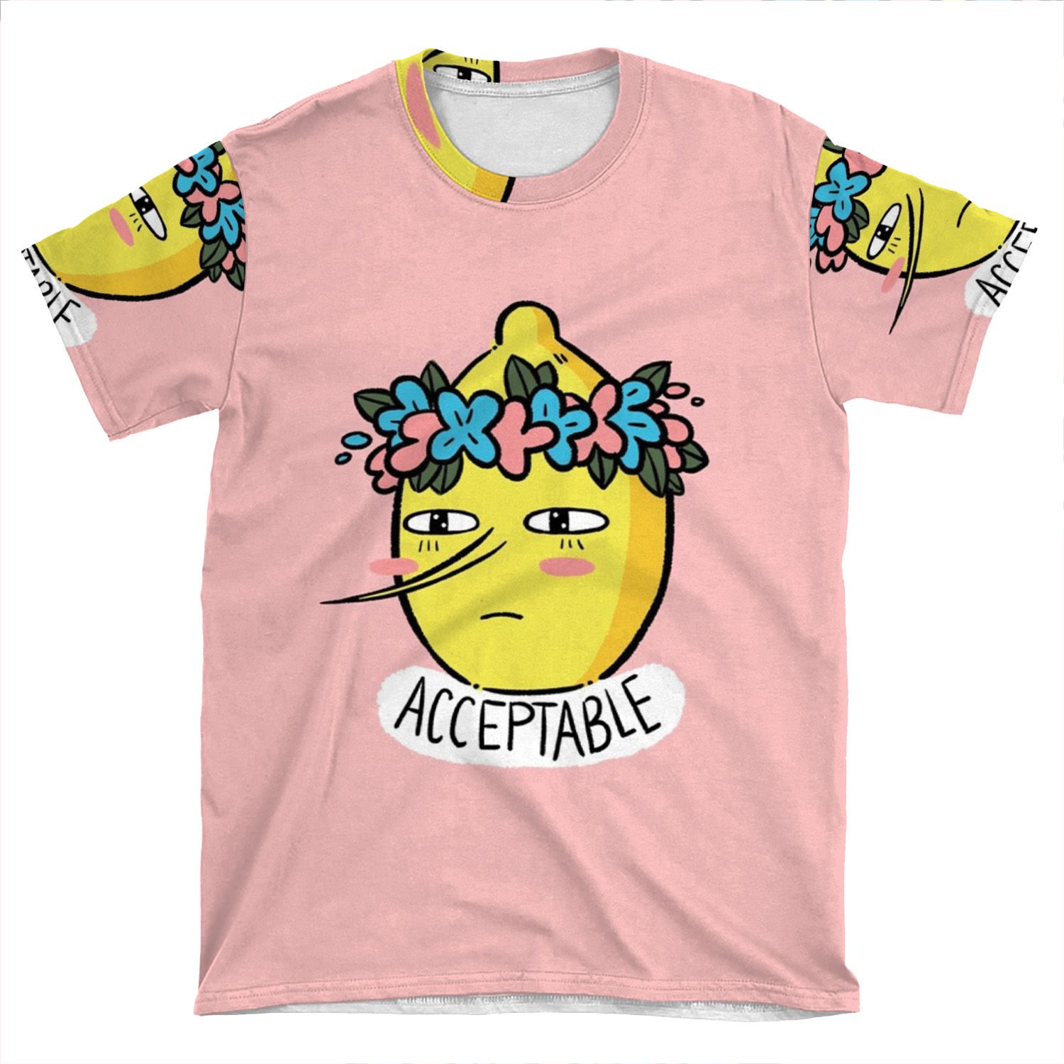 Soft Lemongrab AOP T-shirt Tee