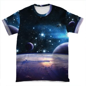 Solar System AOP T-shirt Tee