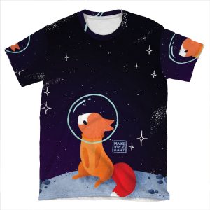 Somewhere Out There AOP T-shirt Tee