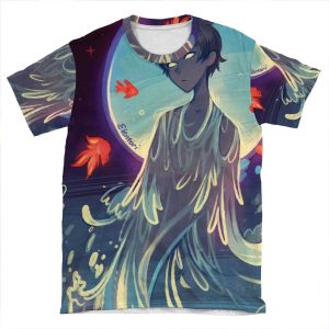 Song Of Water AOP T-shirt Tee