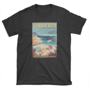 Sorrento Vintage-style Travel T-shirt Tee