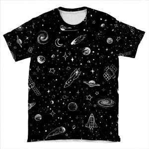 Space 2 AOP T-shirt Tee