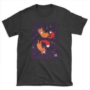 Space Foxes T-shirt Tee
