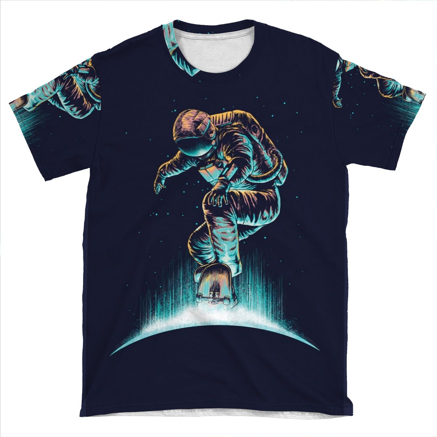Space Grind AOP T-shirt Tee