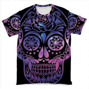 Space Skull AOP T-shirt Tee