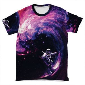 Space Surfing Ii AOP T-shirt Tee