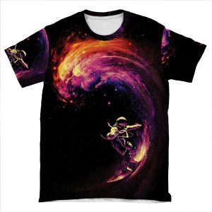 Space Surfing Iii AOP T-shirt Tee