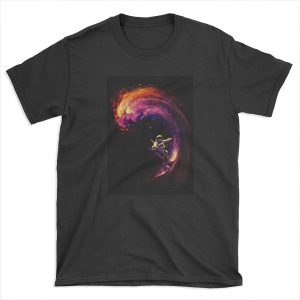 Space Surfing T-shirt Tee
