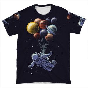 Space Travel AOP T-shirt Tee