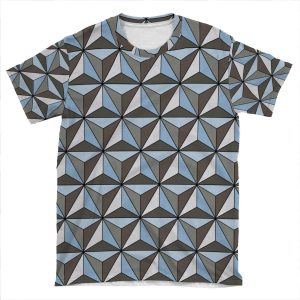 Spaceship Earth AOP T-shirt Tee