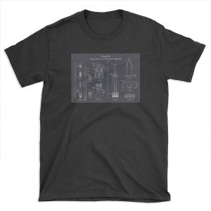 SPACEX: Falcon 9 & Falcon Heavy (Blackboard) T-shirt Tee