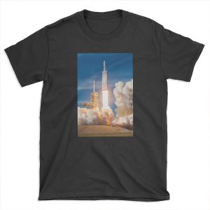 SpaceX Falcon Heavy Liftoff (8K resolution) T-shirt Tee