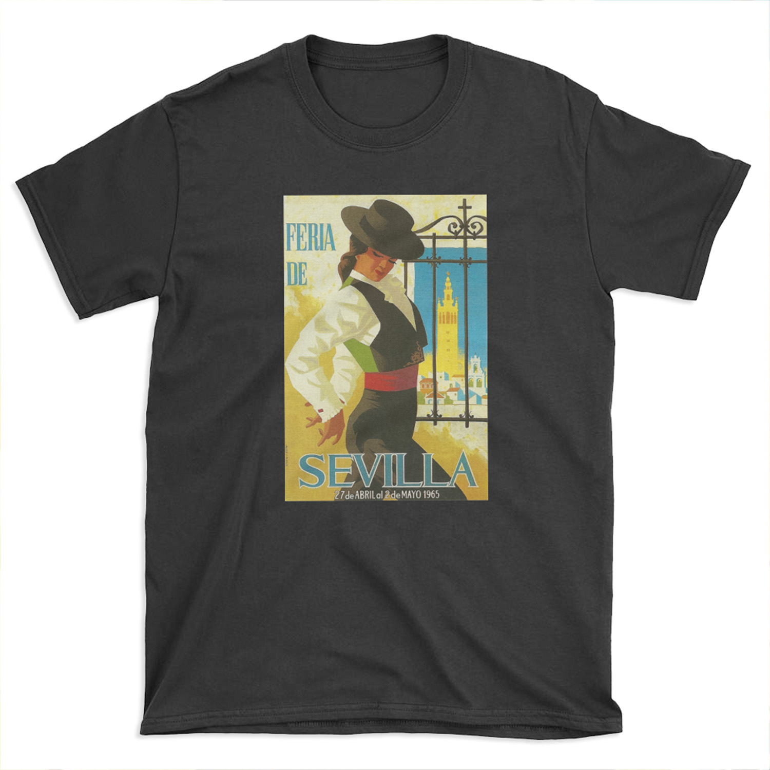 Spain 1965 Seville April Fair T-shirt Tee