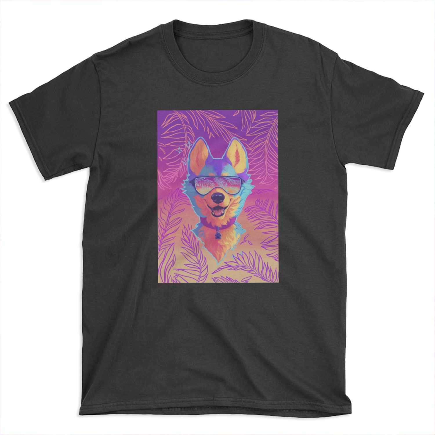 sparkle dog T-shirt Tee
