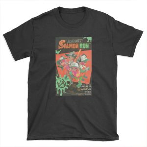 Splatoon 2 salmon run T-shirt Tee