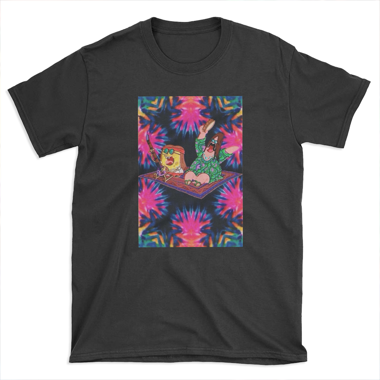 Spongebob and Patrick Hippie Soup T-shirt Tee