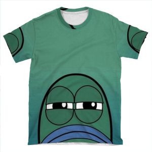 Spongebob Mad Fish AOP T-shirt Tee