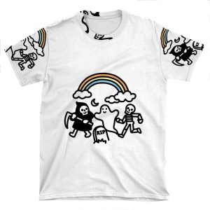 Spooky Pals AOP T-shirt Tee