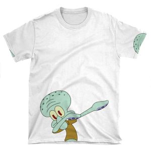 Squidward Dab AOP T-shirt Tee