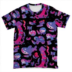 Stabby Marine Life AOP T-shirt Tee