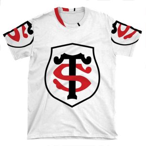 Stade Toulouse - Rugby AOP T-shirt Tee
