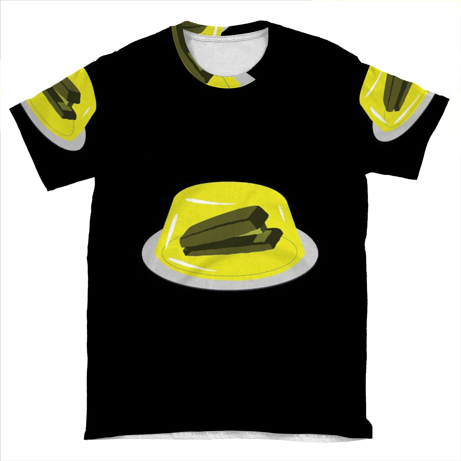 Stapler In Jello, Office Prank For The Brave Design, Original Funny Gift Idea, Dwight Best Quote From Office AOP T-shirt Tee