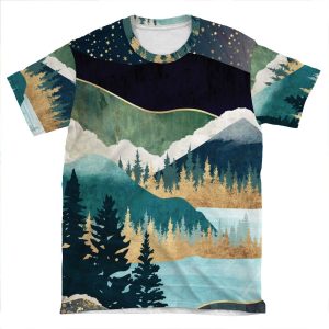 Star Lake AOP T-shirt Tee