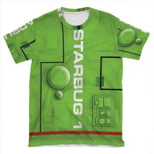 Starbug Hull - Red Dwarf AOP T-shirt Tee