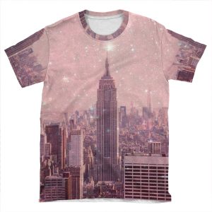 Stardust Covering New York AOP T-shirt Tee