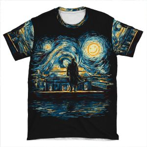 Starry Fall (Sherlock) AOP T-shirt Tee