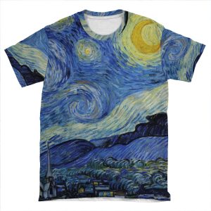 Starry Night AOP T-shirt Tee