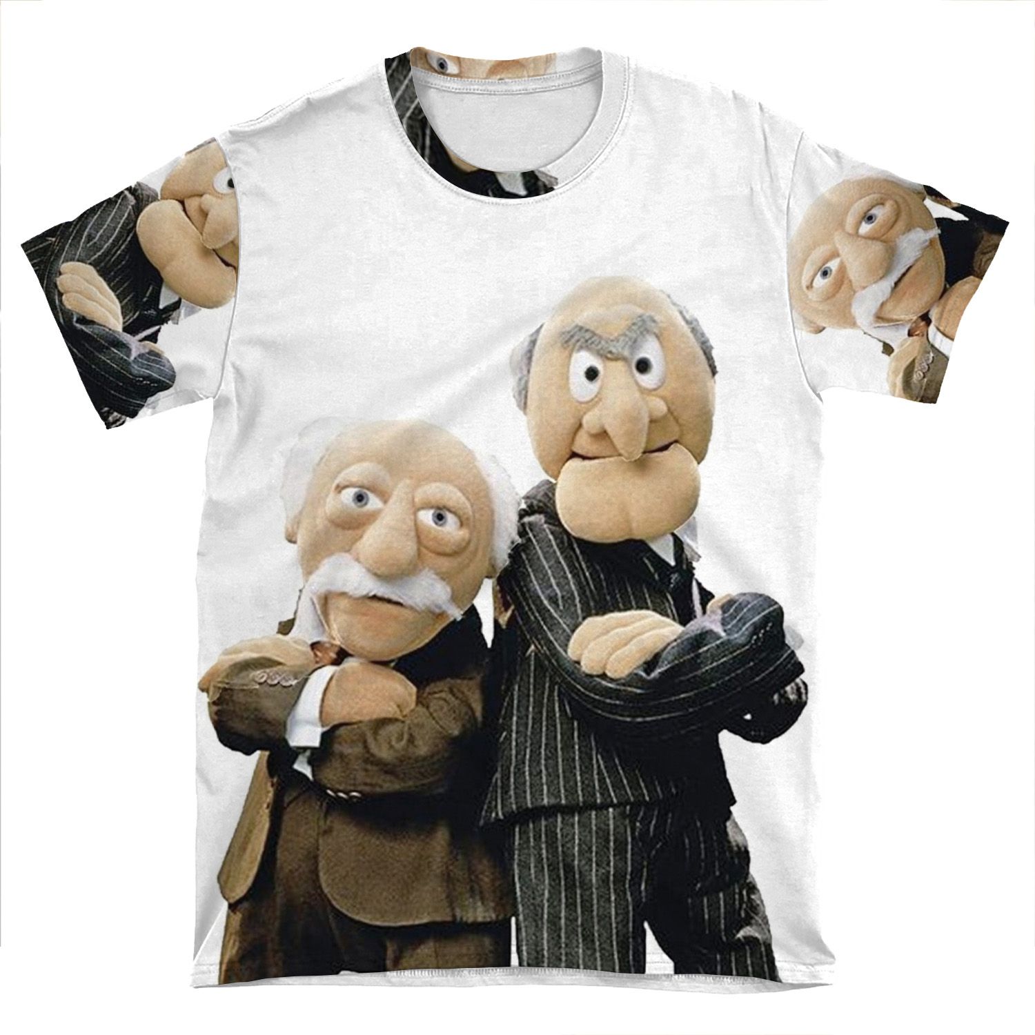 Statler And Waldorf AOP T-shirt Tee