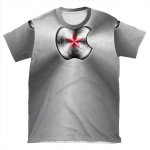 Steel Winter Soldier Iphone AOP T-shirt Tee
