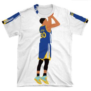 Stephen Curry Jumpshot AOP T-shirt Tee