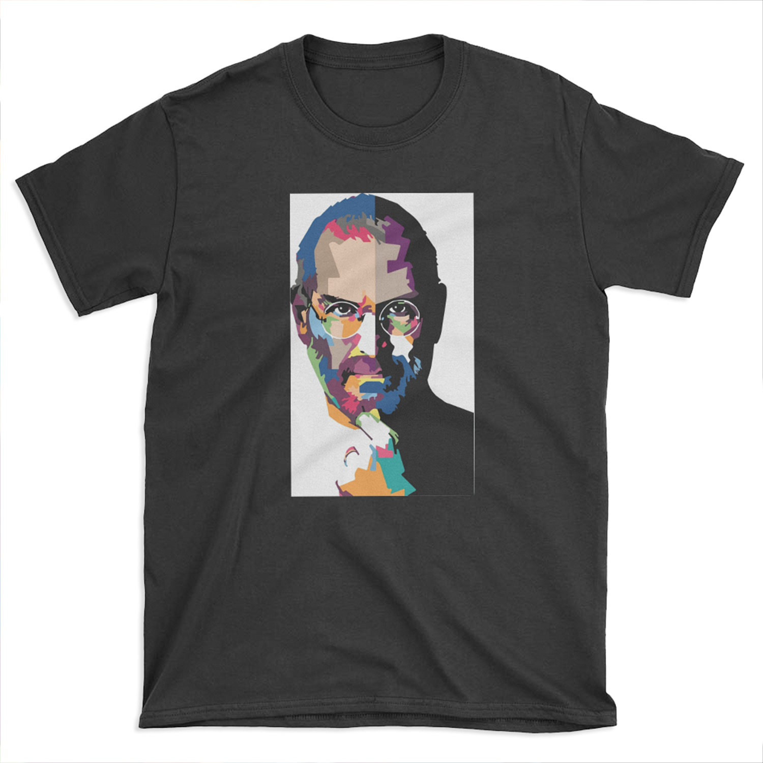 Steve Jobs portrait | Steve Jobs painting T-shirt Tee