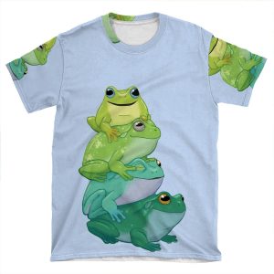 Sticky Frog Stack AOP T-shirt Tee