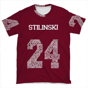 Stiles Quote Jersey AOP T-shirt Tee