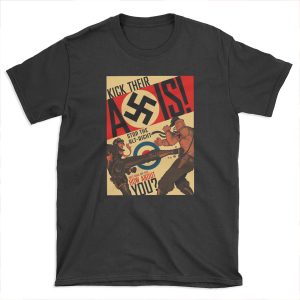 Stop the Alt-Right! - Kick Their Axis T-shirt Tee