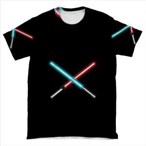 Stop Wars - Dueling AOP T-shirt Tee