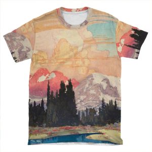Storms Over Keiisino AOP T-shirt Tee