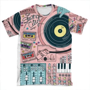 Strange City AOP T-shirt Tee