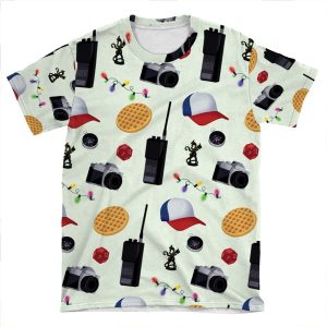 Stranger Things AOP T-shirt Tee