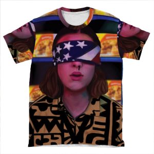 Stranger Things Fan Art AOP T-shirt Tee