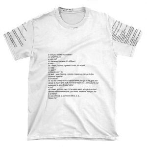 Stranger Things Mike And Eleven AOP T-shirt Tee