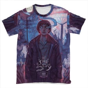 Stranger Things - The Spy AOP T-shirt Tee
