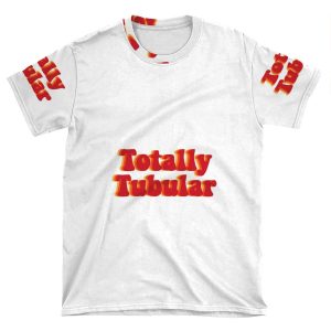 Stranger Things Totally Tubular AOP T-shirt Tee