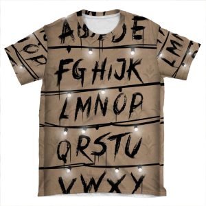 Stranger Things V2 AOP T-shirt Tee